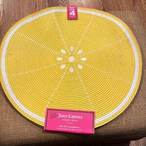 NWT Juicy Couture placemats